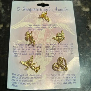 Vintage Inspirational pin set 😇